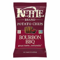 Kettle Brand Bourbon Bbq Potato Chips, 8.5 oz (Pack of 12)
