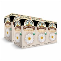 Newman's Own Organics Chamomile Tea with 20 Individually Wrapped Tea Bags Per Box 6 Pack Perspective: Main