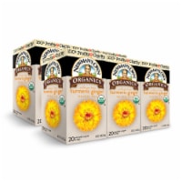 Newman’s Own Organic Turmeric Ginger Herbal Tea with 20 Tea Bags Per Box (Pack of 6)