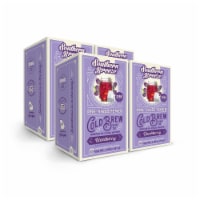Southern Breeze Cold Brew Sweet Tea Blackberry Iced Tea with 20 Tea Bags, Pack of 4
