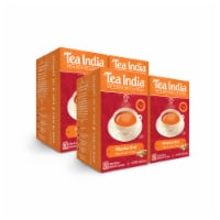 Tea India Masala Chai Tea with 20 Individually Wrapped Teabags Pack of 4