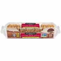 Sesmark Savory Rice Thins, Toasted Onion & Garlic, 3.2 Oz (Pack of 12)