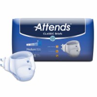 Attends Classic Adult Incontinence Brief M Heavy Absorbency BRB20, Heavy to Severe, 96 Ct