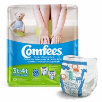 Comfees Toddler Toddler Training Pants Size 3T to 4T 32 to 40 lbs. CMF-B3, 138 Ct
