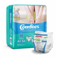 Comfees Toddler Toddler Training Pants Size 4T to 5T Over 38 lbs. CMF-B4, 114 Ct
