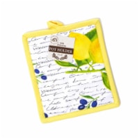 Stephan Roberts 7" x 8" 100% Cotton Pot Holder - Lemons