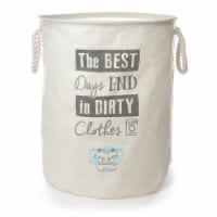 Brook&Nora Canvas Laundry Hamper BEST DAY