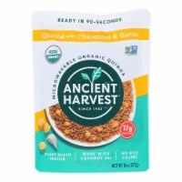 Ancient Harvest Microwavable Organic Quinoa, Chickpeas & Garlic, 8 Oz.