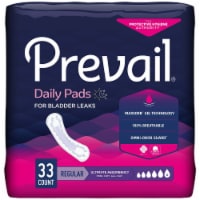 Prevail Incontinent Pad 16  L Regular Length Ultimate, 132 Ct