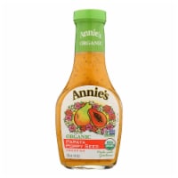 Annie's Naturals Organic Dressing Papaya Poppy Seed - Case of 6 - 8 fl oz.