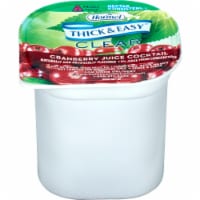 Thick & Easy Thickened Beverage Cranberry Juice 4 oz. Cup 24 Ct