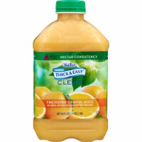 Thick & Easy Thickened Beverage Orange 46 oz. Bottle 6 Ct