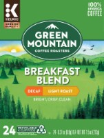 Green Mountain Coffee™ Decaf Breakfast Blend Light Roast Coffee K-Cup Pods Perspective: Main