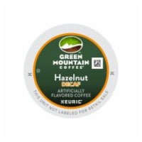 Green Mountain Coffee Hazelnut Flavored Decaf Coffee K-Cup® Pods (4 Pack) Perspective: front