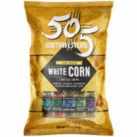 505 Southwestern Gluten Free Stone Ground White Corn Tortilla Chips, 13 oz [Pack of 13]