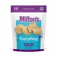 Miltons Gluten Free Baked Crackers - Everything - Case of 12 - 4.5 oz.