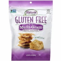 Milton's Gluten Free Multi-Grain Baked Crackers Gluten Free, 4.5 oz (Pack of 8)