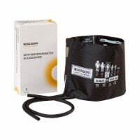 McKesson LUMEON Adult Cuff Arm Reusable Blood Pressure Cuff 01-845-11ABK-2GM Black 1 per Box