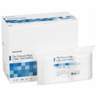 McKesson Zipper Closure Reclosable Bag 3 x 5 2 mil Polyethylene , 4578, 100 Ct