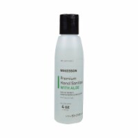 McKesson Premium Ethyl Alcohol Spring Water Scent Hand Sanitizer with Aloe 4 oz. Bottle 1 Ct