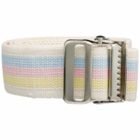 McKesson Gait Belt 60 Length Pastel Stripe 858, 1 Ct