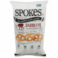 Spokes Puffed Potato Snacks Barbecue Gluten Free, 2.8oz(Pack of 12)