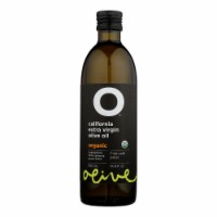 O Olive Oil - 100% Organic Extra Virgin Olive Oil - Case of 6 - 16.9 fl oz