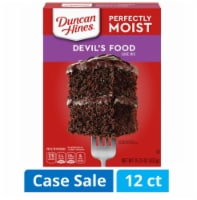 Duncan Hines Perfectly Moist Devil's Food Cake Mix Case Sale