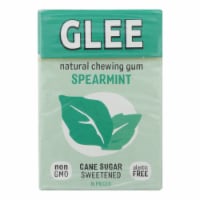 Glee Gum Chewing Gum - Spearmint - Case of 12 - 16 Pieces