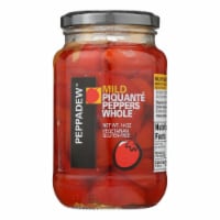 Peppadew Mild Whole Piquante Peppers - Case Of 12 - 14 Oz