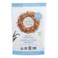 One Degree Organic Foods Sprouted Oat Granola Vanilla Chia