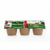 White House Regular Apple Sauce in Cup, 4 Ounce -- 72 per case.