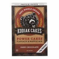 Kodiak Cakes Power Cakes Dark Chocolate Flapjack And Waffle Mix - Case of 6 - 18 OZ