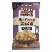 Boulder Canyon Hickory Barbeque Kettle Cooked Potato Chips, 6.5 Oz (Pack of 12)