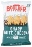 Boulder Canyon Sharp White Cheddar Kettle Cooked Potato Chips