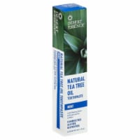 Desert Essence Mint Natural Tea Tree Oil Toothpaste, 6.25 Oz