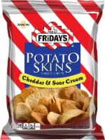 TGI Fridays, Potato Skins Cheddar & Sour Cream, 3.0 oz. BIG bag (6 count)