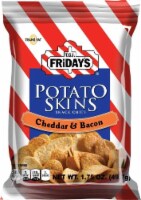 TGI Fridays, Potato Skins Cheddar & Bacon, 1.75 oz. Bag, (55 count)
