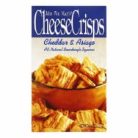 Macys Cheese Crisps Cheddar Asiago, 4OZ (Pack of 8)