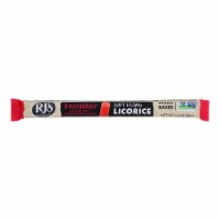 Rj'S Licorice Licorice - Raspberry - Soft Eating - Case Of 25 - 1.4 Oz
