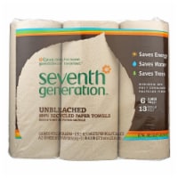 Seventh Generation™ Natural Unbleached 100% Recycled Paper Towel Rolls