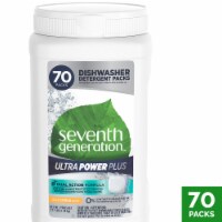 Seventh Generation Ultra Power Plus Fresh Citrus Scent Dishwasher Detergent Packs Perspective: Main