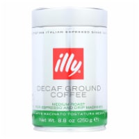 Illy Caffe Coffee Coffee Espresso and Drip Ground Medium Roast - Decaf - 8.8 oz - case of 6