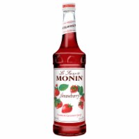 Glass Strawberry Flavor Syrup, 750 Milliliter -- 12 Case