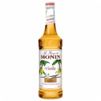 Vanilla Flavor Syrup Glass -- 12 Case 750 Milliliter