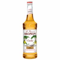 Vanilla Flavor Syrup Glass -- 12 Case 750 Milliliter