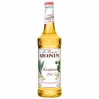 Glass Macadamia Nut Flavor Syrup, 750 Milliliter -- 12 Case