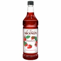 Strawberry Flavor Syrup -- 4 Case 1 Liter