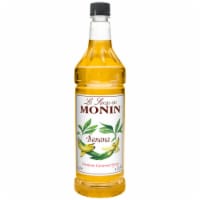 Monin Banana Flavoured Syrup, 1 Liter -- 4 per case.