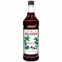 Monin Blueberry Flavor Syrup, 1 Liter -- 4 per case.